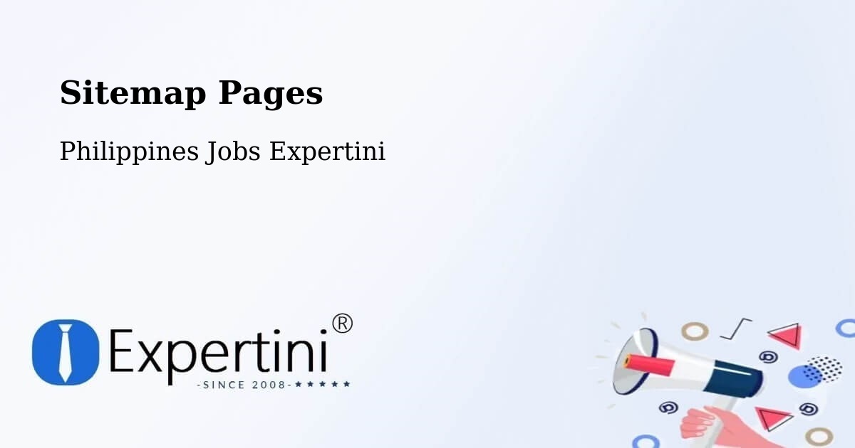 Sitemap Pages - Nasugbu - Philippines Jobs Expertini
